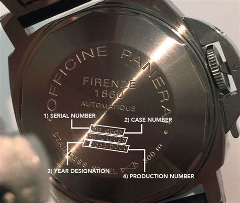 panerai check serial number|panerai watch serial number location.